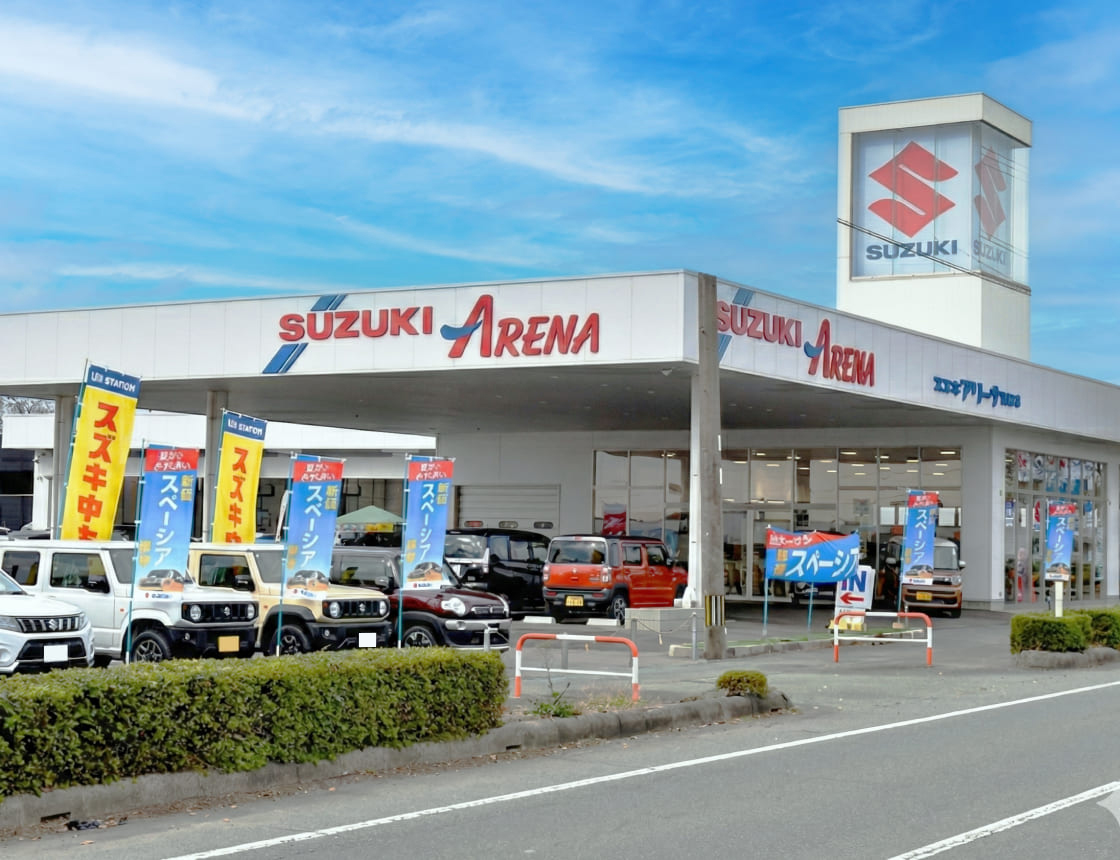 スズキアリーナ菊陽大津の外観